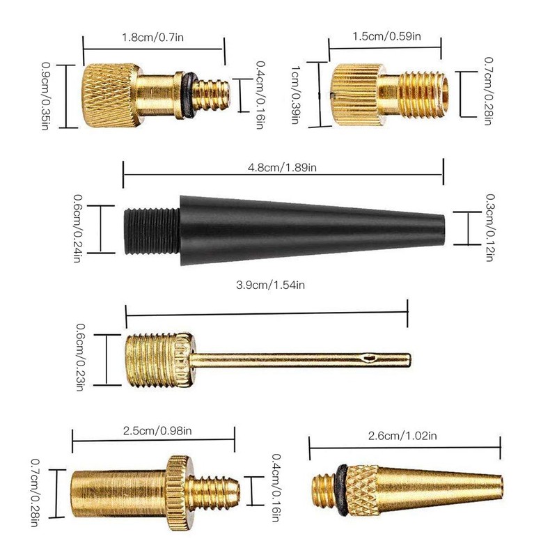 Yosoo Adaptador de válvula de icleta, Presta de icleta 15