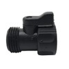 ALKARAMA 5 Pack Plastic Garden Hose Shut Off Valve Water