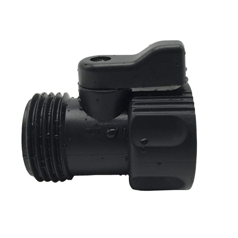 ALKARAMA 5 Pack Plastic Garden Hose Shut Off Valve Water