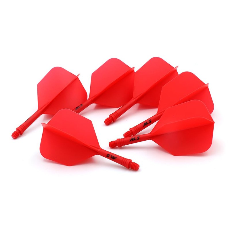 CUESOUL 6 Pieces ROST Integrated Dart Shaft and Flights