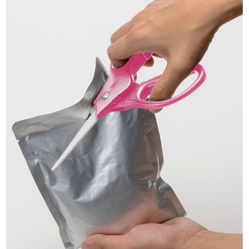 Kyocera Ceramic Scissors, Overall length 7.2" with 2.7" Long Blades,