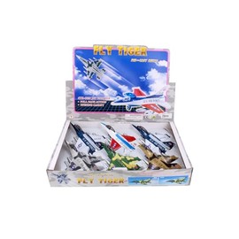 Showcasts Box of 6 Flying Tiger U.S. Air Force F-16 Assortment 980N - 7.5" Scale Diecast Planes