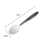 Rehabilitation Advantage Tablespoon with Plastisol Coating, White