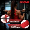 Correas de levantamiento de silicona antideslizante 4 piezas, Straps Para