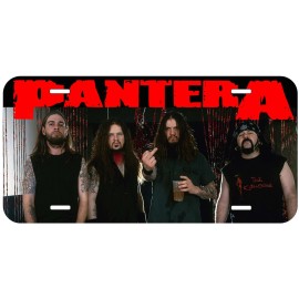 Pantera Novelty Car License Plate
