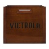 Victrola Wooden Record Crate