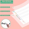 Weekly Dry Erase Fitness Calendar,24x36 Inch