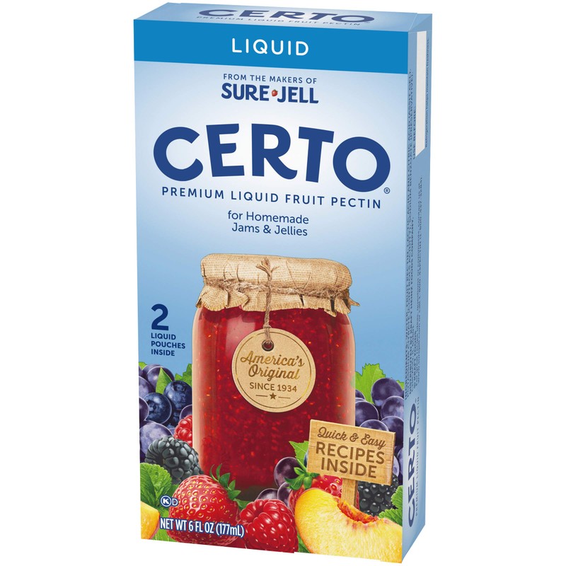 Certo Premium Liquid Fruit Pectin (4 ct Pack, 8 Total
