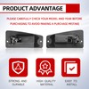 Dunviku Extended Cab Rear Door Handle Set Left Driver Right