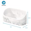 iDesign Dakota Makeup, Countertop, VanityMakeup and Cosmetic Storage Bathroom, 7.89"