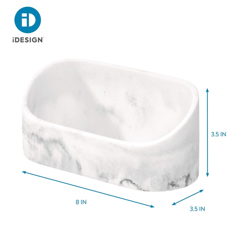 iDesign Dakota Makeup, Countertop, VanityMakeup and Cosmetic Storage Bathroom, 7.89"