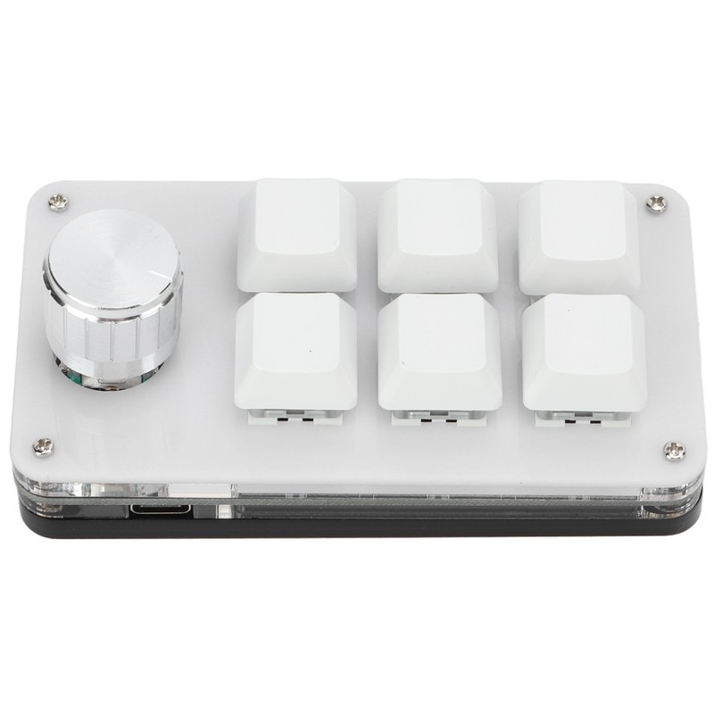 One Handed Mechanical Keyboard Multifunction 6 Key Mini Gaming Keypad
