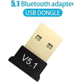 USB Wireless Bluetooth Adapter, Bluetooth 5.1 USB Adapter Receiver Audio Transmitter Wireless Receiver Dongle for Desktop, Laptop, Speaker