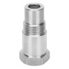 Nicear Sauerstoffsensor-Dichtungsadapter M18 x 1,5 Edelstahl O2-Sensor-Dichtungsadapter Katalysator-Fix Motorlicht Sauerstoffsensor-Sockel-Kit