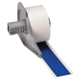 Brady All Weather Permanent Adhesive Vinyl Label Tape for M710 and BMP71 Printers - 1" x 50', Blue. M7C-1000-595-BL