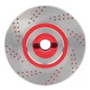 4Pcs Metal Simulation Brake Disc Calipers for Traxxas TRX4 TRX6