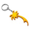 Gold Palm Tree Keyring Keychain Bottle Opener