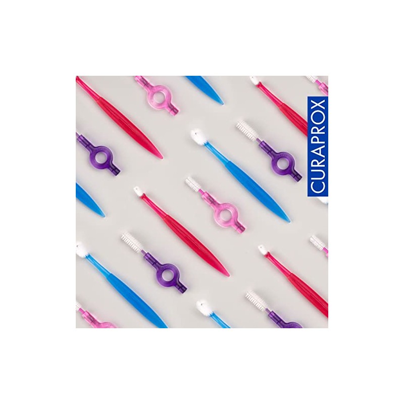 Curaprox Perio Plus - 408 - Pinceles interdentales con soporte
