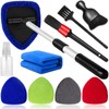 Qydipclin 10pcs Windshield Cleaning Tool Inside Car Window Cleaner Wash