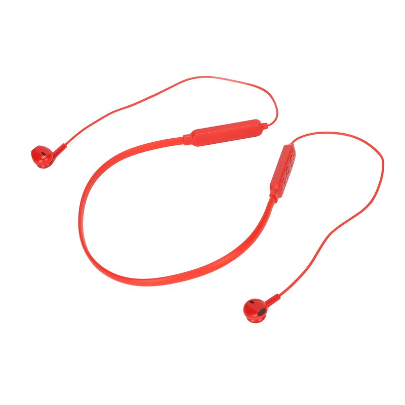 Bluetooth Neckband Headset IPX7 Waterproof Noise Cancelling Deep Bass Flexible