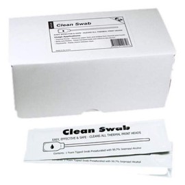 Kicteam KICS6T50 6 in. Electronics Foam Cleaning Swabs - 50 per Pack