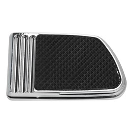 Brake Pedal Pad Fit For Harley Sportster 14-Up Softail 84-17 Dyna 93-17 Chrome