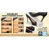 Shoe Slotz 6-Pack Space-Saving Storage Units in Ivory | As