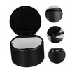Ciieeo 1pc Mini Desktop Trash Can with Press Top Lid