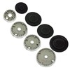 SPARES2GO (Non Universal) Gas Burner Crown and Flame Cap Kit