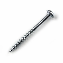 Kreg SML-C2-50 Zinc Pocket Screws, 2-Inch #8 Coarse Thread, Maxi-Loc Head (50 Count)