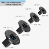 sowhat Low Profile Impact Socket Adapter Set, 4pcs Drive Ratchet
