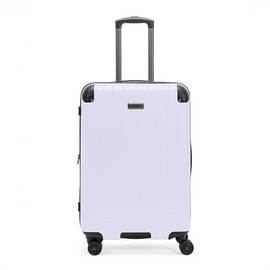 Kenneth Cole REACTION Flying Axis Collection Lightweight Hardside Expandable 8-Wheel Spinner Luggage, Lavender, 24-Inch Checked