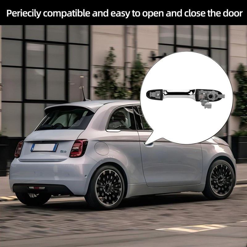 Compatible with Fiat 500 Door Handle Hinge Repair Kit，51964555 51939041