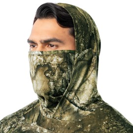 Realtree Men's Performance Pullover Hoodie with Gaiter, APX