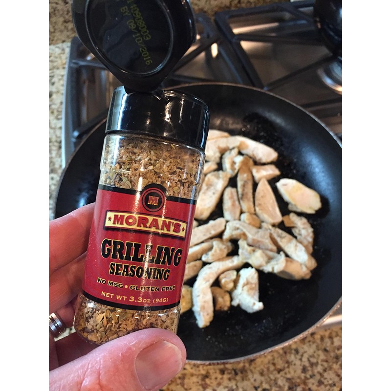 Moran's Grilling Seasoning Twelve - 3.3oz pack. All Natural, No