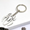 Promotech Superhero Spider Silver Spider Keyring Metal, silver