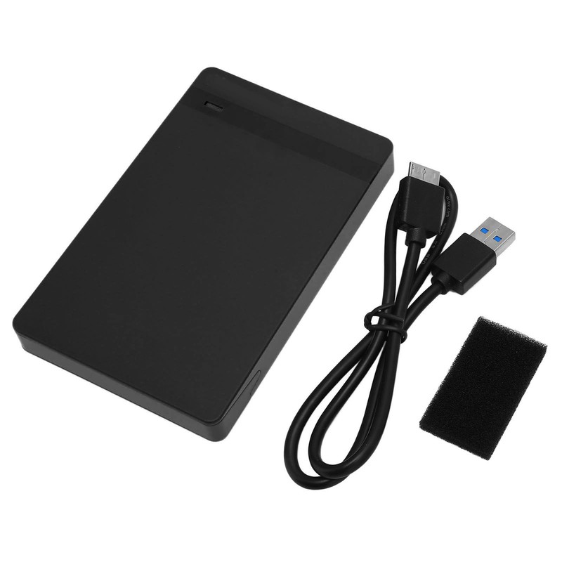 2.5in Hard Drive Enclosure USB3.0 Plug and Play Mobile HDD