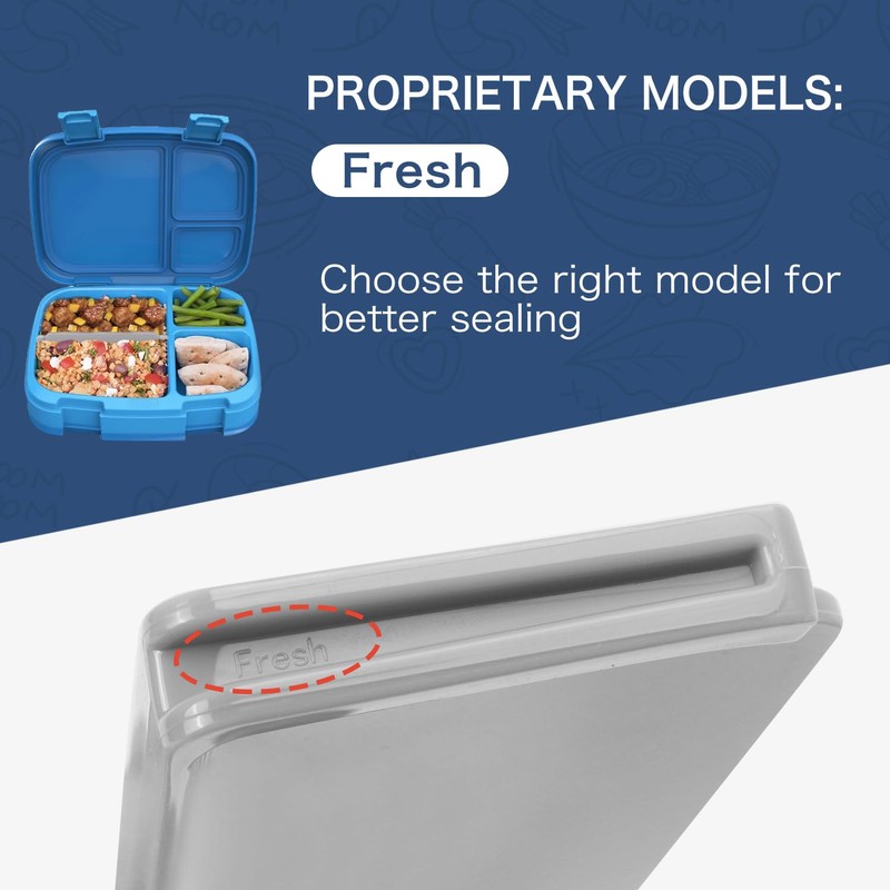 Zebrabox Lunch Box Insert Divider Compatible with Bentgo Fresh, Insert