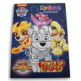 Pup Patrol Mighty Pups Super Paws Dot to Dot Activity Book Colortivity ''Power Up Pups'' - 80 Pages
