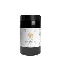 Pilze Wohlrab - Organic Pleurotus Powder for Animals, 300 g Microfine Oyster Mushroom Powder - Highest Organic Quality