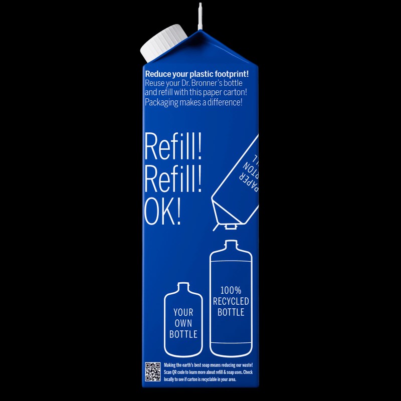 Unbranded Dr. Bronner's Peppermint Castile Soap 32oz Refill - Body,