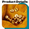 Zhooooonglf Brass Chicago Screws 8×4×4mm 20Pack Rivets Bookbinding Stud Screws