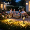 PATIOPIA Solar Pathway Lights Garden Decor for Yard, Solar Garden