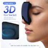 3D Ice Silk Sleep Mask，Zero Eye Pressure 3D Sleeping Mask,