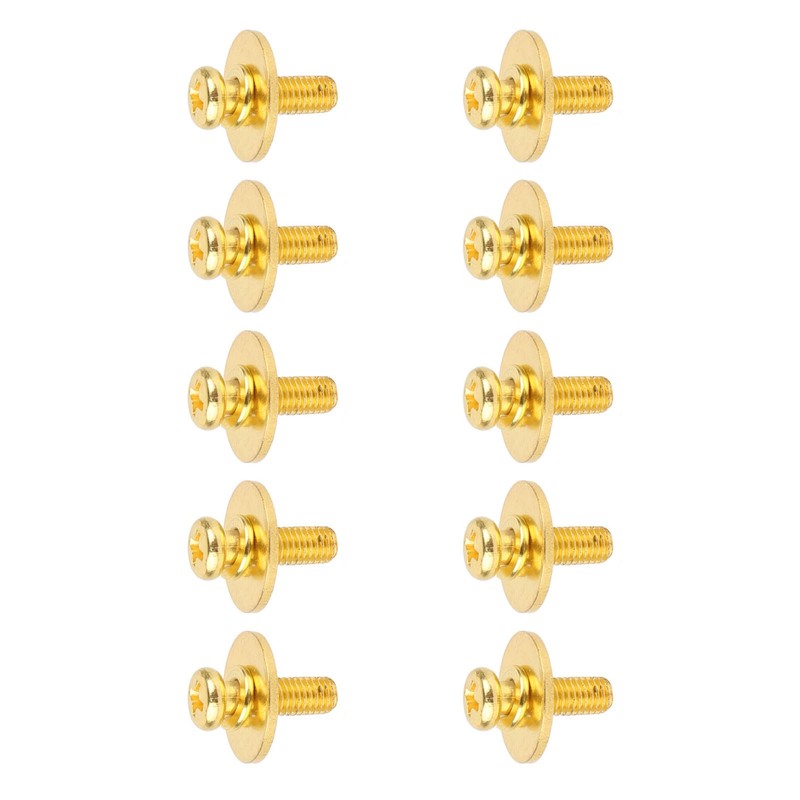 10Pcs Drum Set Lug Screw Replacement Metal Musical Instrument Drum
