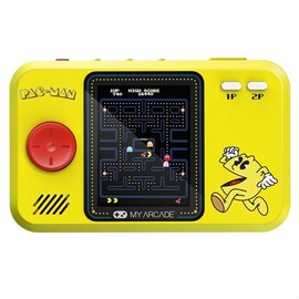 MY ARCADE Pac-Man Pocket Player Pro: Sistema de Videojuego portátil, visualización a Color de 2.7 Pulgadas, diseño ergonómico