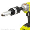 TGR 1/4” Hex Shank Blind Rivet Cordless Drill/Impact Gun Adapter
