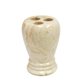 Creative Home Champagne Marble Aladdin Toothbrush Holder