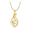 Sofia Milani - Women's Necklace 925 Silver with Zirconia Stones