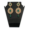 Touchstone "Hollywood Glamour Oscar Collection " Indian Faux Emerald Green